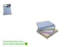 BLOCO ADESIVO 75X75MM COLOR HA85413