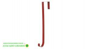 SUPORTE METAL GUIRLANDA 29,5CM VERMELHO 48798001