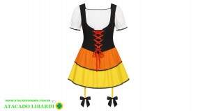FANTASIA BRUXINHA CANDY ADULTO 4208