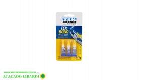 TEKBOND INSTANTANEA TRIO 1G BLISTER COM 3 UNIDADES 10611000703