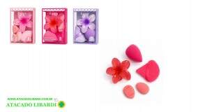 KIT ESPONJA MAQUIAGEM 5PCS COLOR DV81449