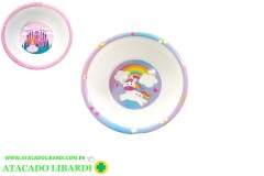 PRATO INFANTIL 14,5X4CM RED PLAST SORT 1021KID-A