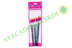 PINCEL ARTISTICO 6PCS PONTA QUADRADA RT3606