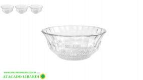 BOWL VIDRO 11,4CM  3PCS 200ML VDA13068