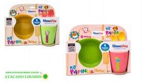 KIT REFEICAO INFANTIL 4PCS C/COPO COLOR 9392