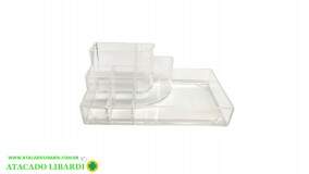 ORGANIZADOR ACRILICO MAQUIAGEM 6,5X8X16,3CM CZ22976