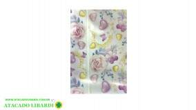 PAPEL 30X45CM PRES SACO GLITTER C/50UNI
