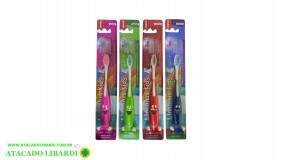 ESCOVA DENTAL INFANTIL MACIA C/PROTETOR 12UNI IPLIM2313