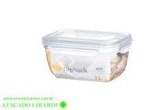 POTE 1L RETANGULAR FLIPLOCK 0541