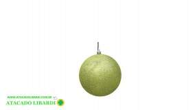BOLA LISA 12CM VERDE SY7797