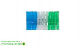 PRENDEDOR PLASTICO 12UNI COLOR AIH1588