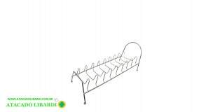 ESCORREDOR PRATO INOX 31X13CM CRS2870