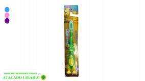 ESCOVA DENTAL INFANTIL 12UNI C/PROTETOR COLOR CB-909