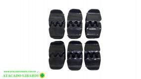 PIRANHA P/CABELO PRETO 12PCS E641