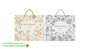 SACOLA PAPEL PRESENTE SORT COLOR 24X31X12CM HB75321