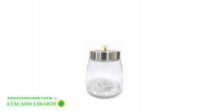 POTE VIDRO HERMETICO 800ML C/TAMPA FUT1121