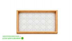 BANDEJA PLAST 20X30X3,5CM RET DV51252