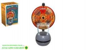 JOGO ROLETA C/COPO VIDRO DRINK 50ML  