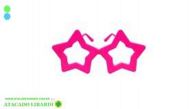 OCULOS PLAST 12PCS P/FESTA COLOR  PA0072N