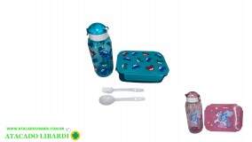 KIT MARMITA INFANTIL C/TALHER GARRAFA  DV80083