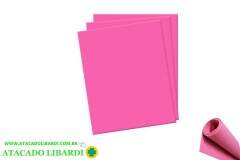 FOLHA EVA ROSA PINK 40X47CM 1,3MM 10UNI  WPE30007