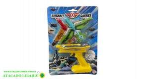 BLISTER PISTOLA LANCA AVIAO 17CM GK3303