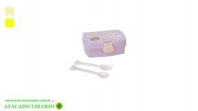 KIT MARMITA INF C/TALHER COLOR HU71837