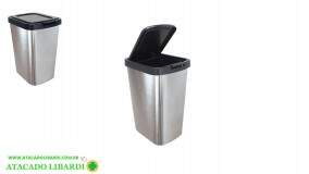 LIXEIRA CLICK LABEL 9L PLAST  25462