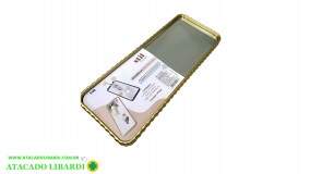 BANDEJA PLAST 30X12X1,5CM C/ESPELHO FJ90256