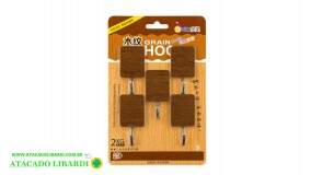 GANCHO ADESIVO 5PCS BA32981