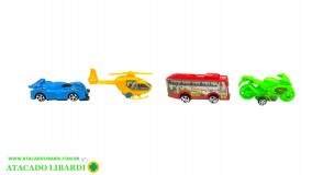SOLAPA CARRINHOS SORT 4PCS TS90136