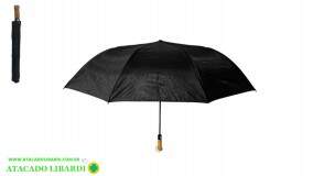 GUARDA CHUVA PORTARIA DOBRAVEL PRETO IS0009