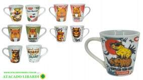 CANECA PORC 290ML 10CM CAPIVARA CAP001