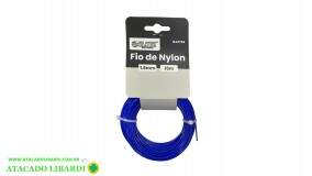 FIO NYLON 15MX1,6MM P/MAQUINA CORTAR GRAMA RJ2762