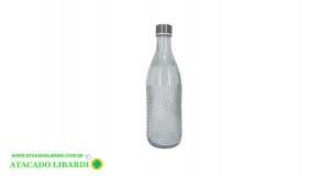 GARRAFA VIDRO 1L 30CM LICOR BM0862