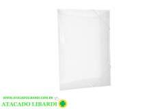PASTA ABA OFICIO C/ELASTICO 10UNI CRISTAL102A