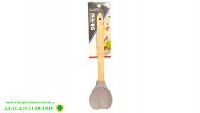ESPATULA CULINARIA SILICONE 29CM CABO MAD HU66528
