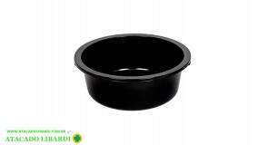BACIA PLAST 42CM 15LT PRETA 4171