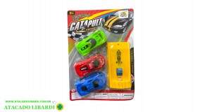 BLISTER CARRO COLECAO 3PCS 8CM SPEED CAR TKAB0068