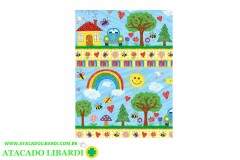 BOBINA 60CMX100M PAPEL COUCH INFANTIL C0239