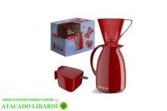 KIT CAFE PRATICO VERMELHO 81121