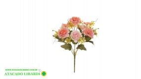 B ROSA BOTAO X12 ROSA  42CM 36829005