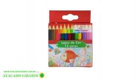 LAPIS COR 12 CORES CURTO WIN PAPER WPD10027