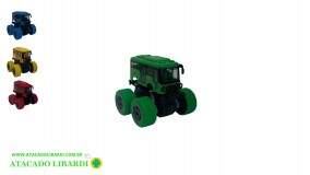 CARRO ONIBUS TRUCK FRICCAO 8X7CM COLOR FU3710