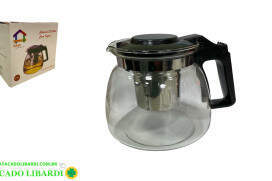 CHALEIRA VIDRO 900ML C/INFUSOR  FUY171