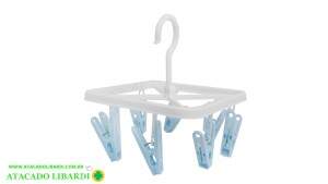 VARAL PLAST C/8 PRENDEDORES BA33070