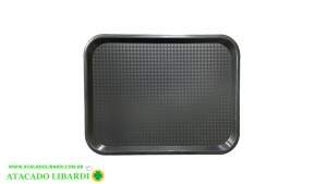 BANDEJA PLAST GARCOM 40X30CM EMBORRACHADA LT23415