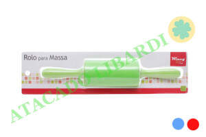 ROLO MASSA 29X5CM PLAST C/CABO CLA08129