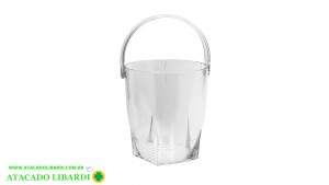 BALDE GELO PLAST TRANP 16CM BA24306