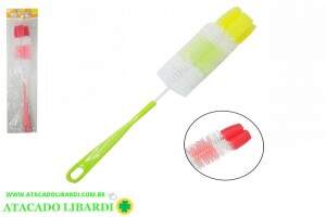 ESCOVA  PLAST 40CM P/ GARRAFA  COLOR LT13175